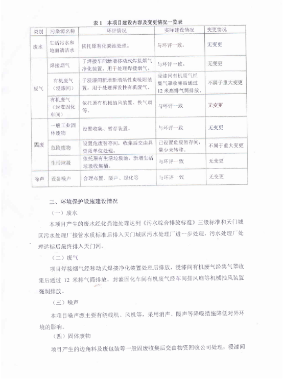 c7平台(中国)股份有限公司官网电力电子元器件生产经营项目竣工环境保护验收意见-2